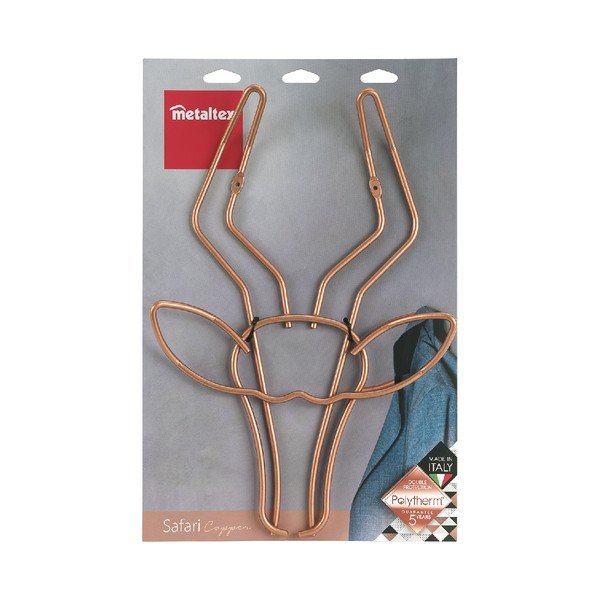 Appendiabiti da parete a forma di gazzella, larghezza 30 cm - Metaltex-image-2