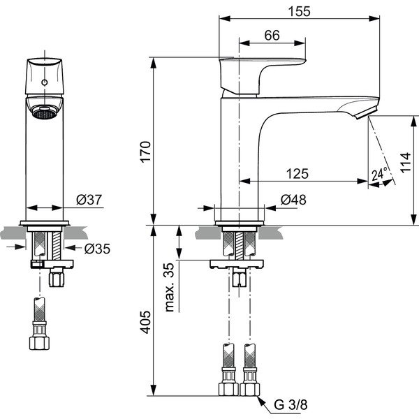 Rubinetto Connect Air - Ideal Standard-image-3