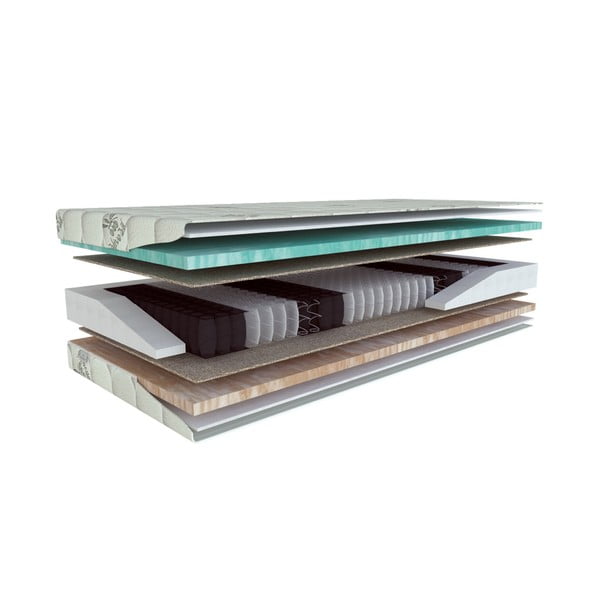 Materasso a molle durezza media double-face 90x200 cm Primátor Biogreen - Materasso-image-1