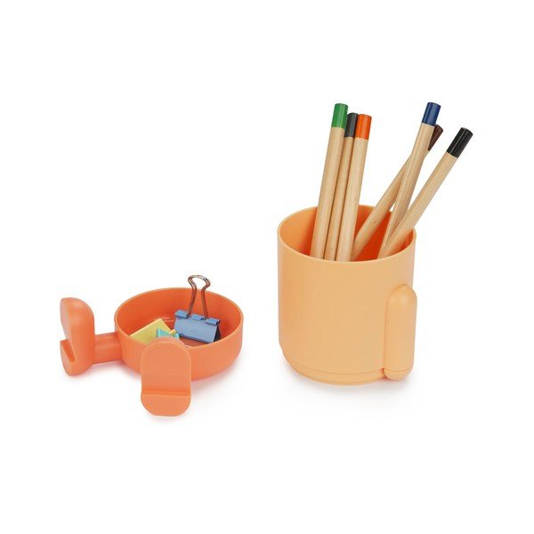 Organizer in plastica per la cancelleria Mr. Sitty - Balvi-image-2