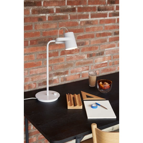 Lampada da tavolo grigio chiaro (altezza 54 cm) Ardent - Hübsch-image-2