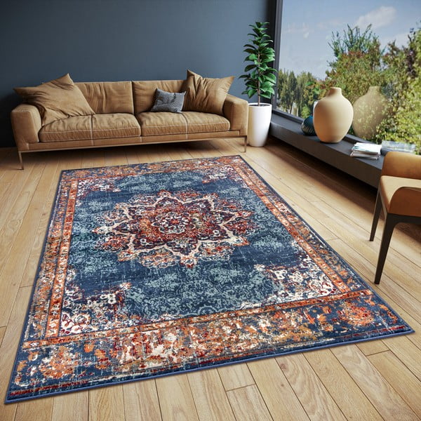 Tappeto blu scuro 160x235 cm Orient Maderno - Hanse Home-image-1