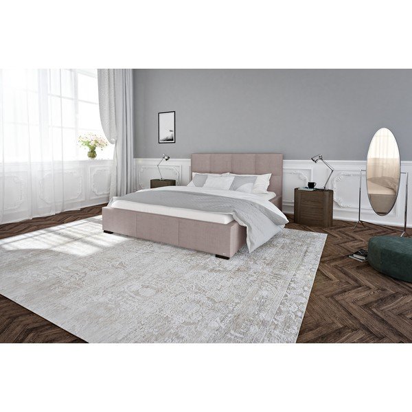 Letto matrimoniale rosa chiaro con griglia e contenitore , 160 x 200 cm Fascination - Guy Laroche Home-image-4