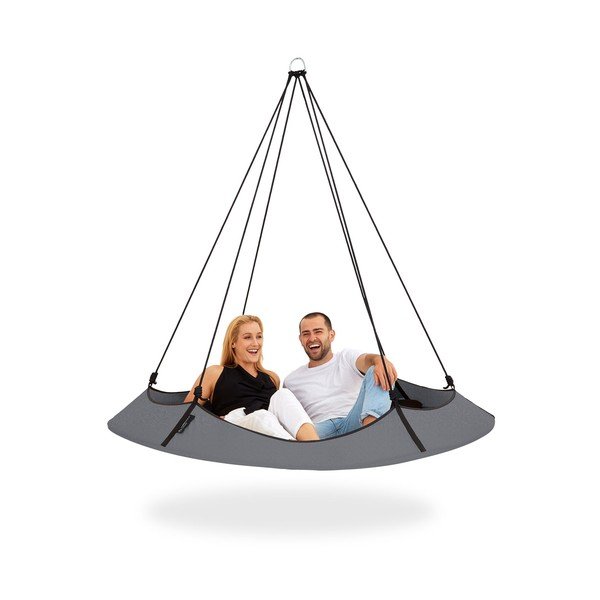 Altalena da giardino grigia - Hangout Pod-image-3