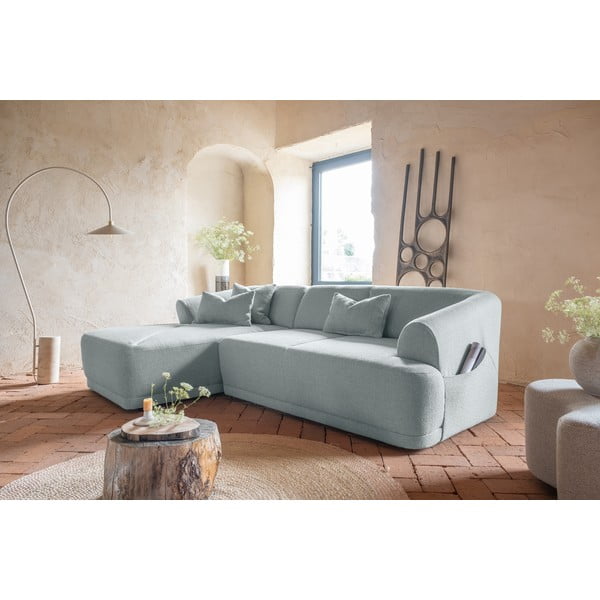 Divano angolare grigio chiaro - Miuform-image-3