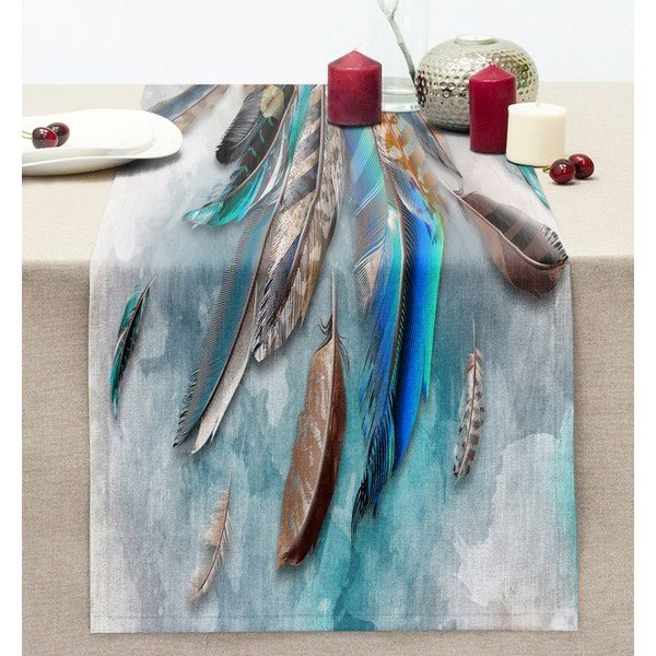 Runner 40x130 cm Blue Feather – Mila Home-image-1