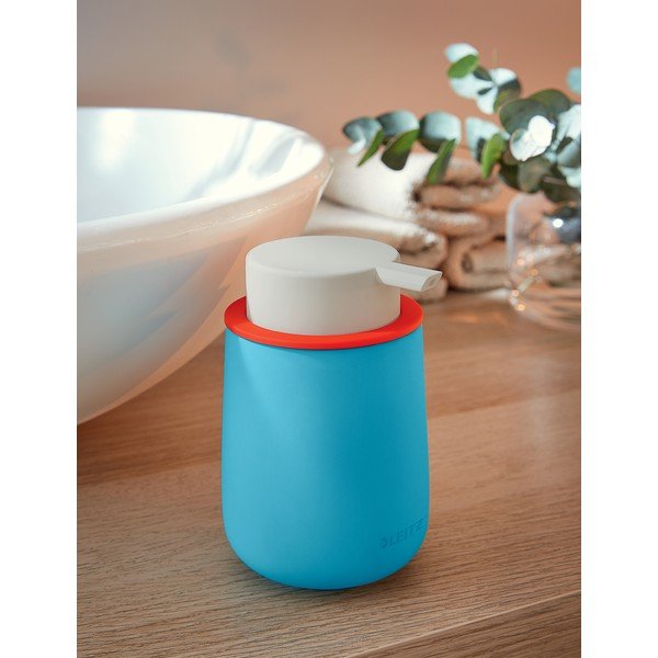 Distributore di sapone in ceramica blu Cosy - Leitz-image-1