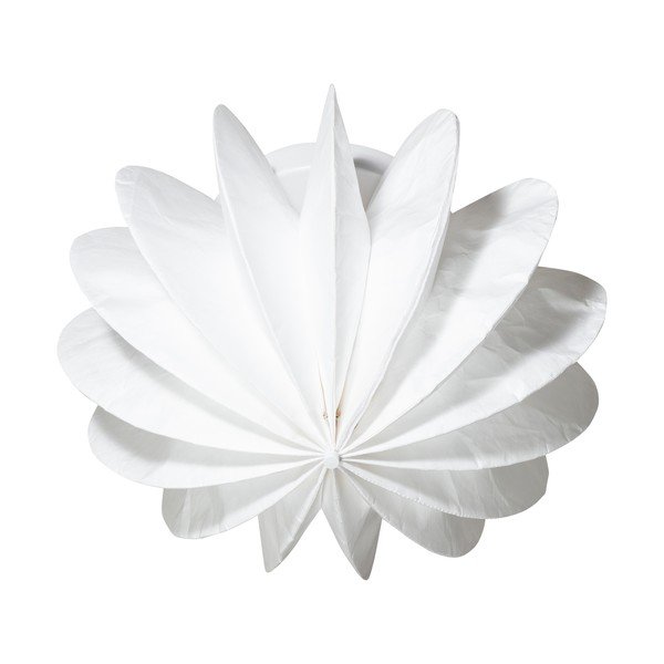 Plafoniera bianca con paralume in carta ø 40 cm Dalia – WOOOD-image-2
