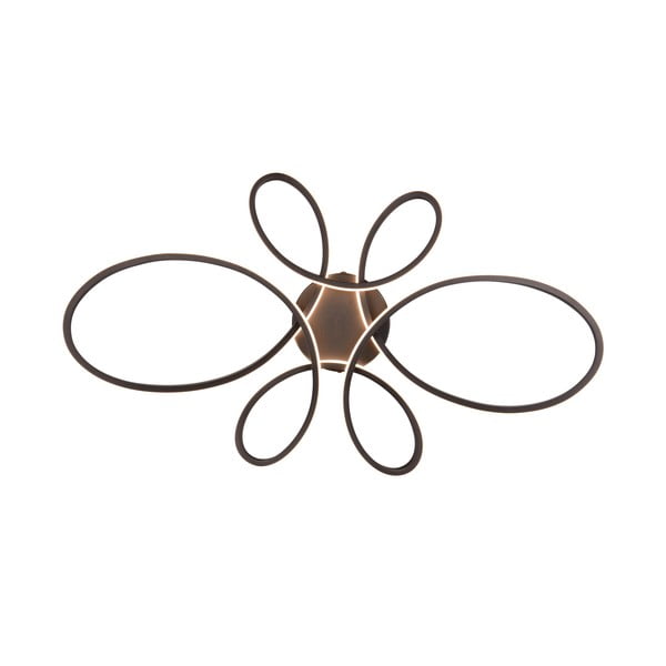 Plafoniera LED nera 45,5x83 cm Fly - Trio-image-1