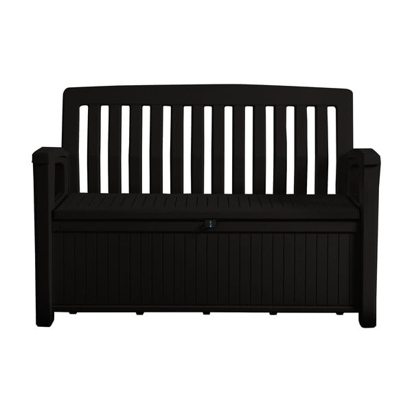 Panchina da giardino in plastica marrone scuro - Keter