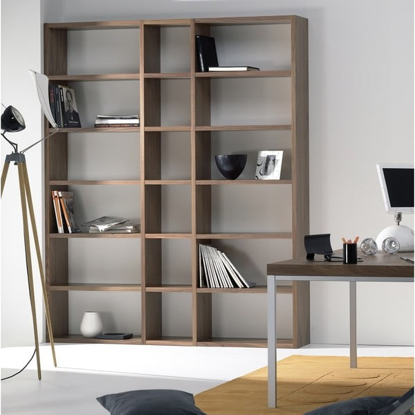 Libreria in noce 182x224 cm Pombal - TemaHome-image-1