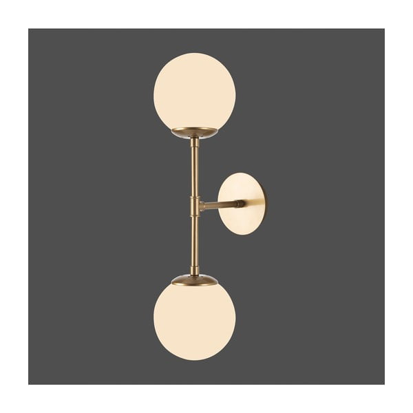 Lampada da parete color oro, lunghezza 58 cm Kruva - Squid Lighting-image-1