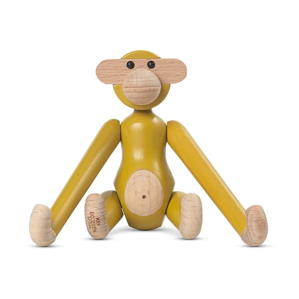 Statua in legno altezza 9,5 cm Monkey Mini - Kay Bojesen Denmark