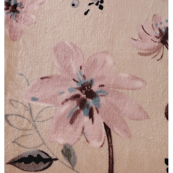 Biancheria da letto singola beige micro felpata 140x200 cm - My House-image-1