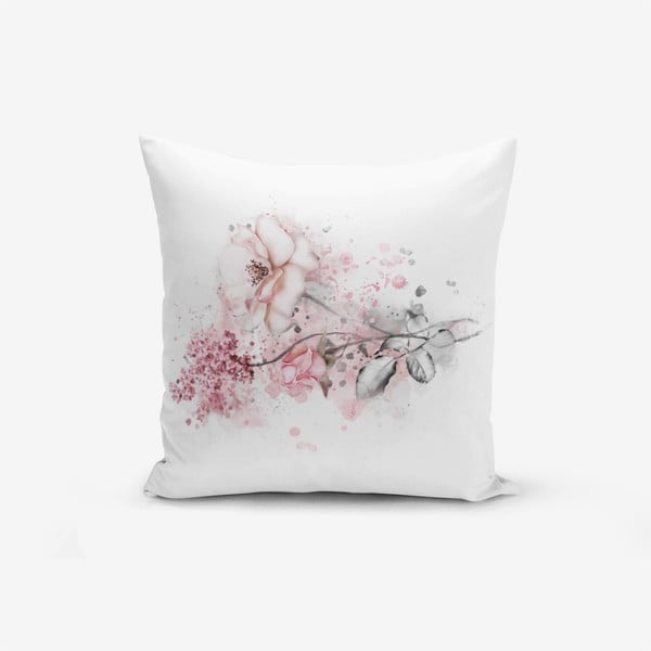 Federa in misto cotone Ogea Flower Leaf, 45 x 45 cm - Minimalist Cushion Covers