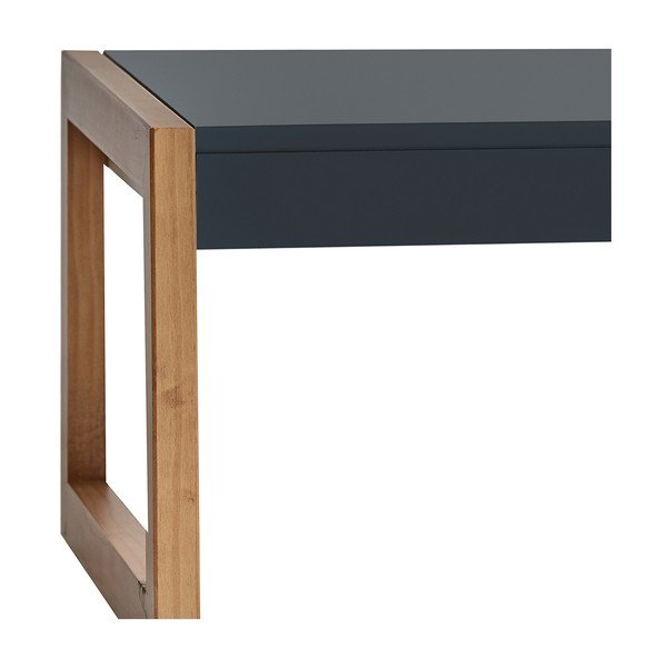 Tavolino grigio antracite , 120 x 35 cm Square - Marckeric-image-4