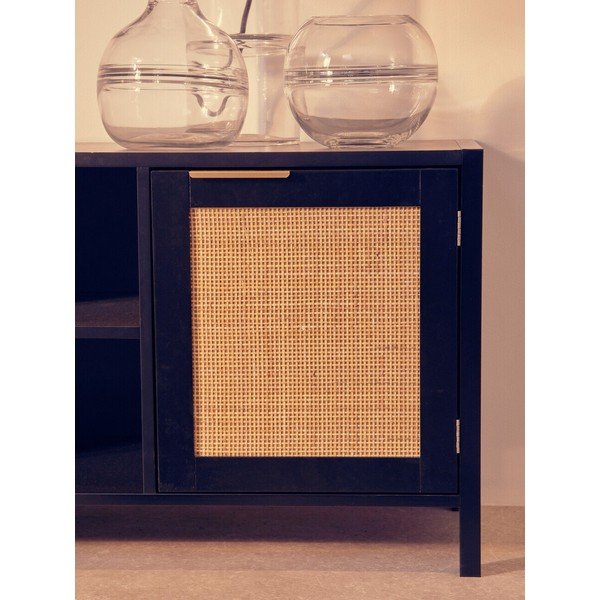 Mobile TV nero 120x52x38 cm Sherman – Premier Housewares-image-2