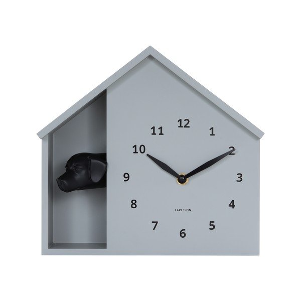 Orologio da parete Peeking Doggy – Karlsson