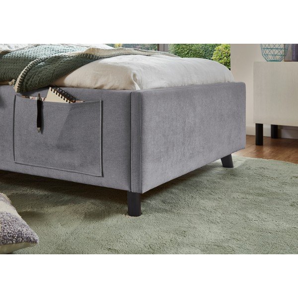 Letto da bambini grigio rete non inclusa 90x200 cm Cosy – Meise Möbel-image-3