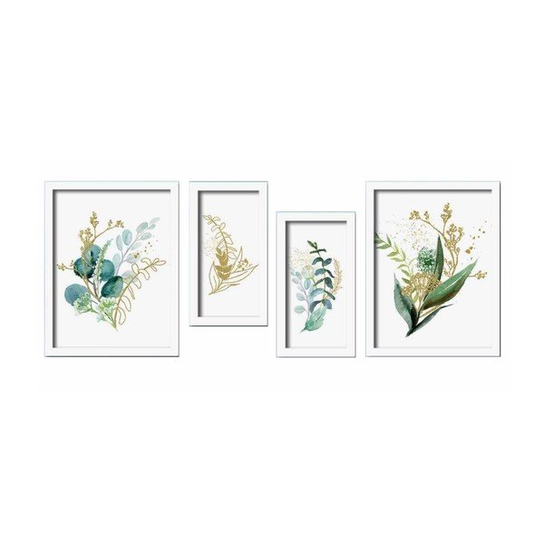 Set di 4 poster 33x43 cm - Wallity