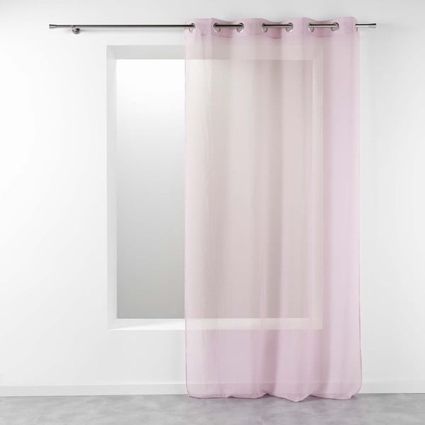 Tenda sottile rosa 140x280 cm Telma – douceur d'intérieur