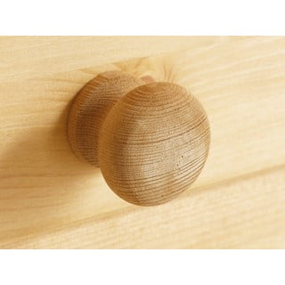 Vetrina in legno di pino di colore naturale 180x35 cm Lisa - Støraa