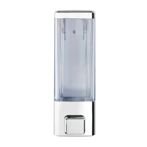 Dispenser di sapone in plastica a parete in argento 0,32 l Istres - Wenko-image-1
