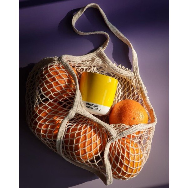 Tazzina per cappuccino gialla in porcellana 175 ml Yellow 012 – Pantone-image-2
