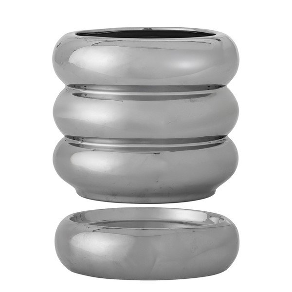 Coprivaso in gres ø 16 cm Shine – Bloomingville-image-2