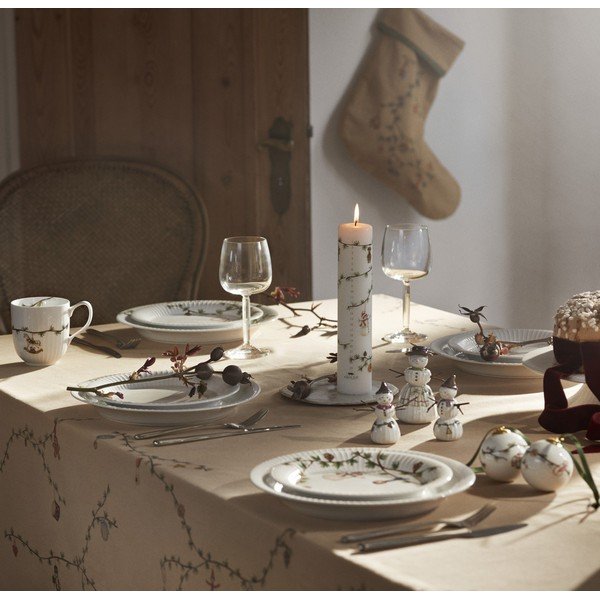 Candela a tema natalizio tempo di combustione 56 h Hammershøi Christmas 2025 – Kähler Design-image-1