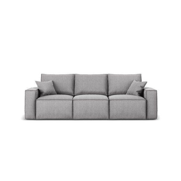 Šedá pohovka Cosmopolitan Design Miami, 245 cm