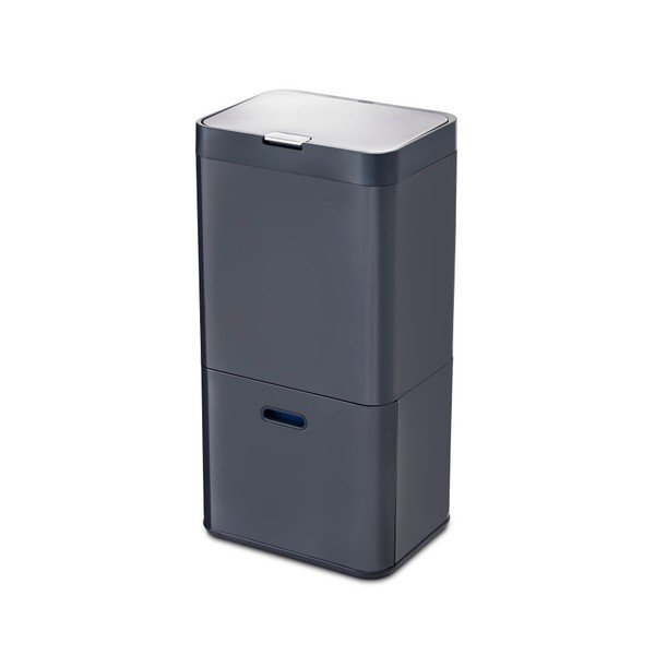 IntelligentWaste Totem 58 grigio per la raccolta differenziata - Joseph Joseph-image-2
