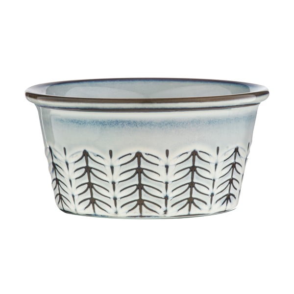 Set di 2 ciotole in gres grigio chiaro Lorson - Ladelle-image-1