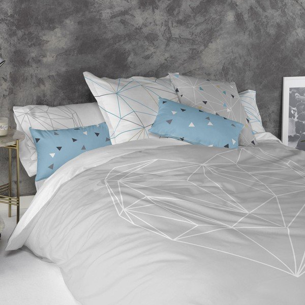 Set di 2 federe in cotone Cuore - Blanc-image-4