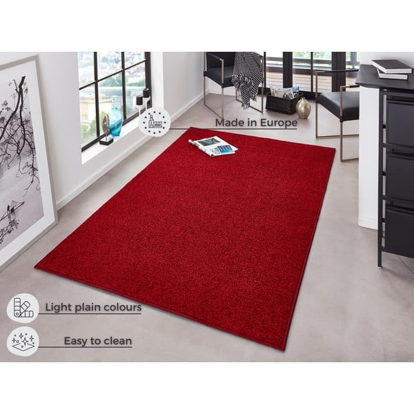 Tappeto rosso , 80 x 150 cm Pure - Hanse Home-image-4