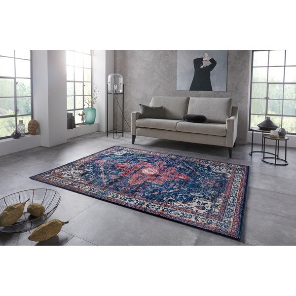 Tappeto blu e rosso , 120 x 170 cm Azrow - Nouristan-image-1