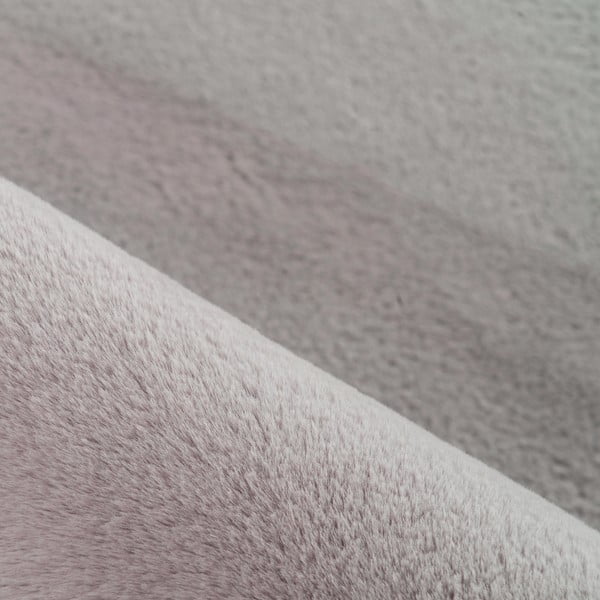 Tappeto rotondo lavabile beige ø 120 cm Pouffy - Ayyildiz Carpets-image-1