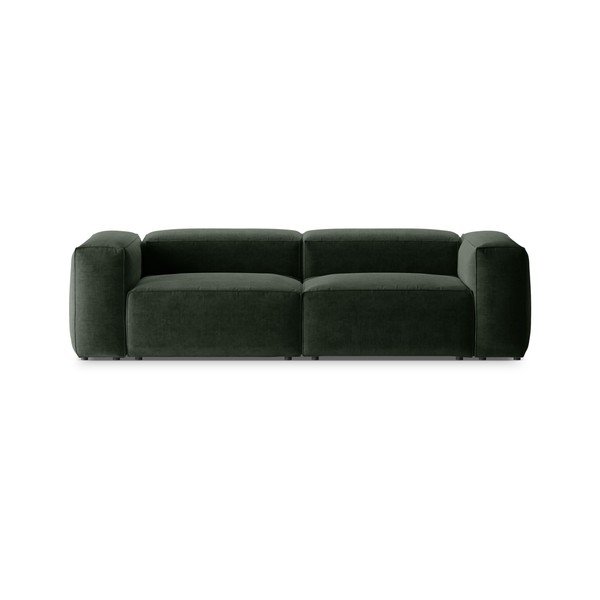 Divano verde 264 cm Bergamo – Cosmopolitan Design