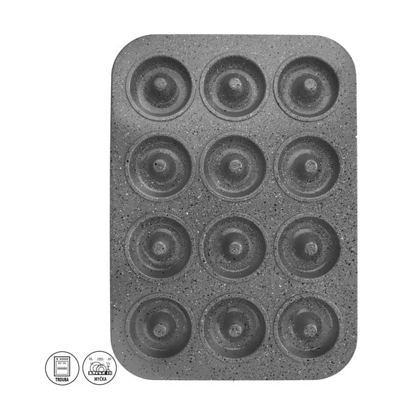 Stampo da forno in metallo per donut 28,5x40 cm Grande – Orion-image-4