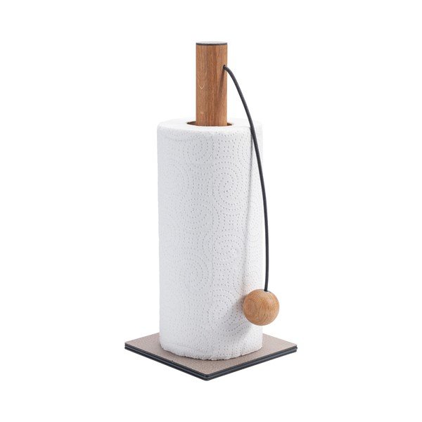 Portarotolo da cucina verticale grigio ø 13 cm Bull – LIND DNA