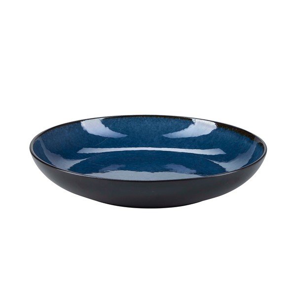 Piatto in gres blu , ø 23,5 cm Birch - Bahne & CO