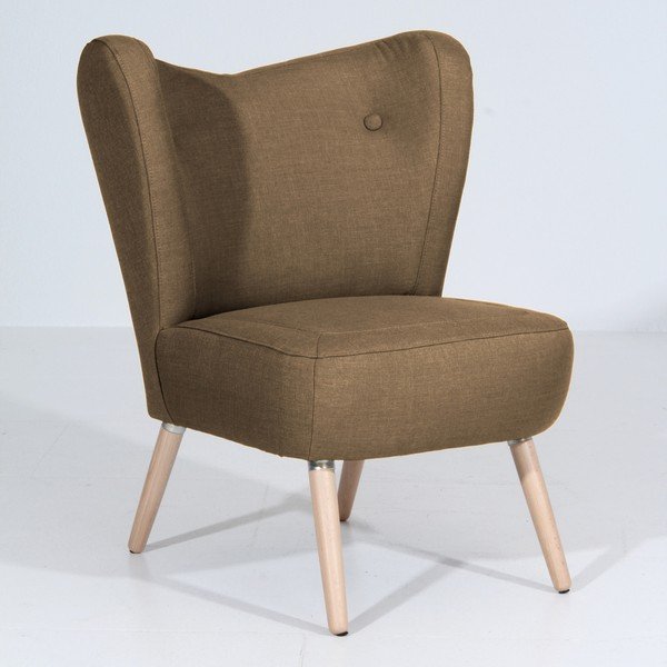 Poltrona marrone chiaro Sari - Max Winzer