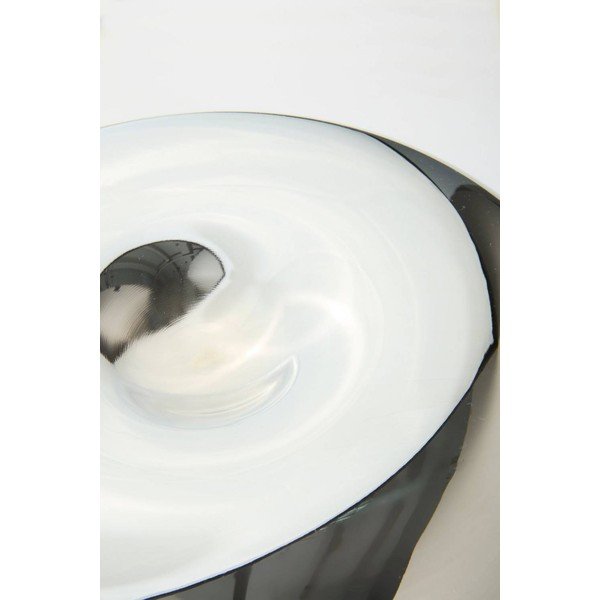 Lampada da parete color argento lucido in acciaio con alimentazione a corrente ø 35 cm Ragge – Jotex-image-4