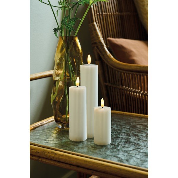 Decorazioni luminose bianche in set da 3 pezzi su USB Smilla - Sirius-image-1