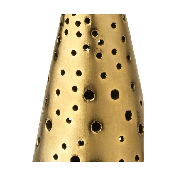 Candeliere in porcellana color oro , altezza 25,5 cm Nobili - Kähler Design-image-1