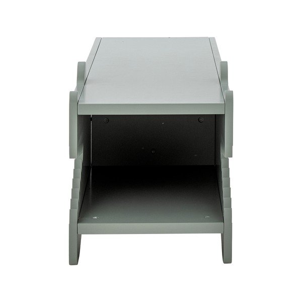 Panca per bambini verde Arnie – Bloomingville Mini-image-3