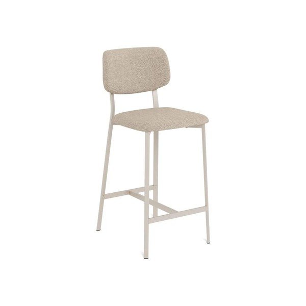 Set di sbagelli da bar beige imbottito 2 pz (altezza della seduta 68,5 cm) Alison – Actona