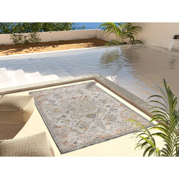 Tappeto da interno/esterno color crema 80x150 cm Samara – Universal-image-1