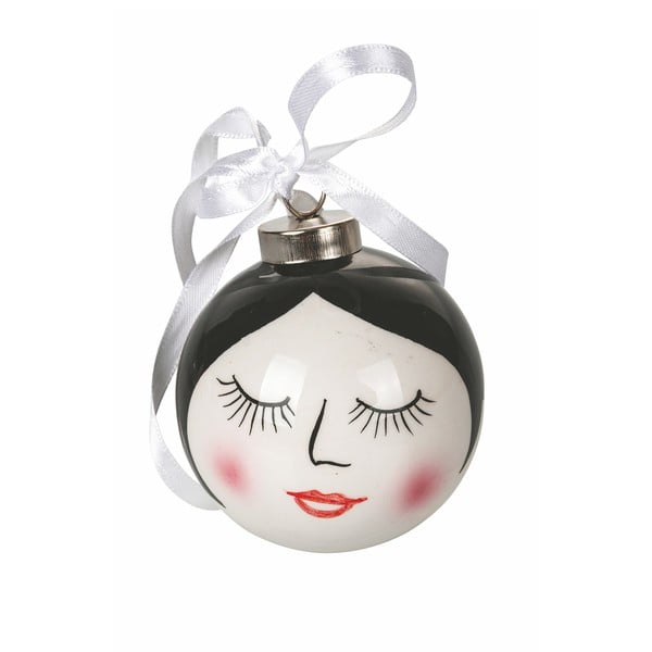 Set di 6 ornamenti natalizi in gres Fantasy Christmas - VDE Tivoli 1996-image-2