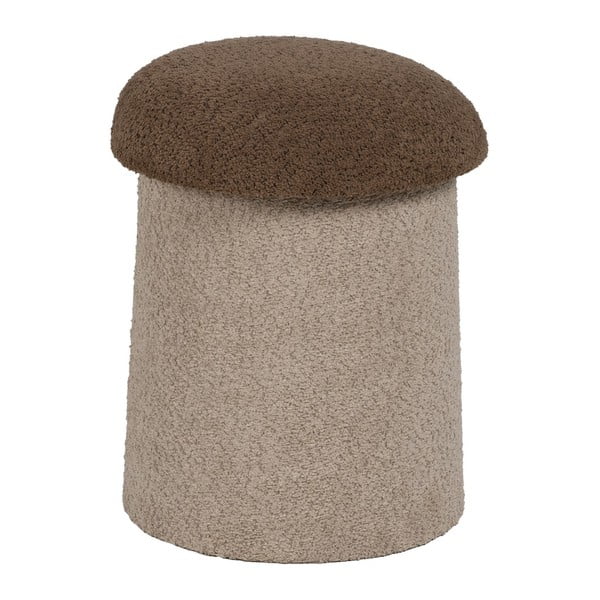 Sgabello marrone-beige - Ixia-image-3